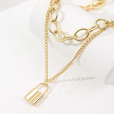 Hot Sale Fashionable Necklace Multi-Layer Shape Necklace Jewelry In Stock Wholesaler supplier