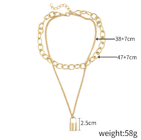 Hot Sale Fashionable Necklace Multi-Layer Shape Necklace Jewelry In Stock Wholesaler supplier