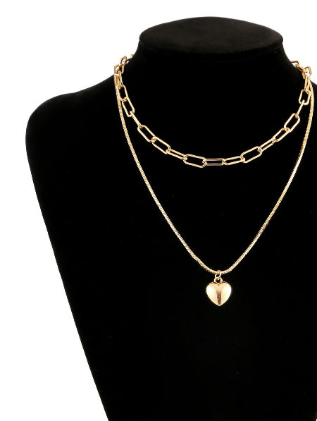 Hot Sale Fashionable Necklace Multi-Layer Shape Necklace Jewelry In Stock Wholesaler supplier