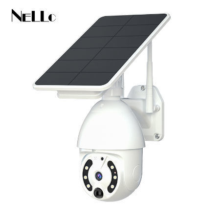 Nello Low Power Consumption Solar Ball Camera Night Vision Waterproof Outdoor Security Camera supplier