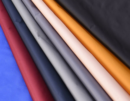 Raincoat Fabric 75D*75D 210T Waterproof Fabric Polyester Pongee Raincoat Fabric Factory Wholesale supplier
