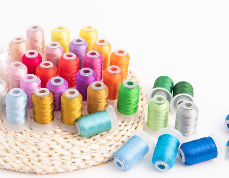 Schiffli Cocoon Bobbin Thread 100% Polyester Cocoon Bobbin Thread Embroidery Shuttle Thread supplier