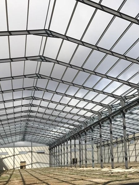 2019 New Design Fabricated Steel Structures for Steel Industrial Warehouse Building supplier