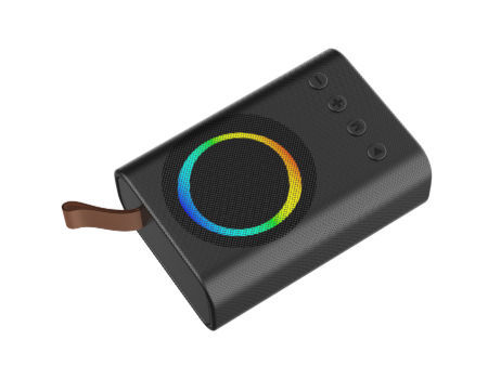 Surrounding sound High Sound Quality portable Fabric RGB Lamp Speaker Bluetooth 5.0 Speaker supplier