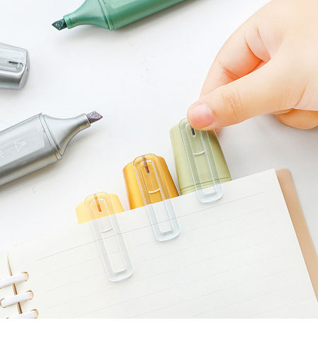 Highlighter Set Portable Pocket Cream Color Bling Art Permanent Marker Pens for Kids Adults supplier