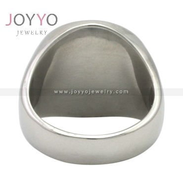 Trendy Round Gold Tree Ring Customized 316L Stainless Steel Tree of Life Signet Ring for Men Women supplier