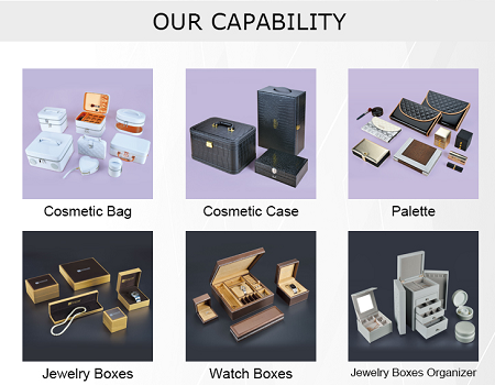 Elegant oval travel jewelry case pu leather jewellery storage box custom jewelry box with logo supplier