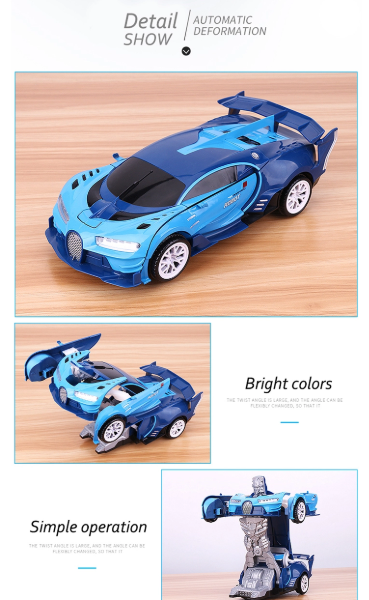 Kids Electric Smart Universal Change Robot Car Toys Kit toys robot supplier