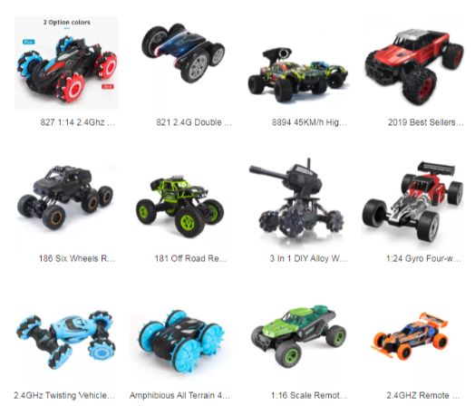 Auto Display 4 Wheel Drive Remote control Music Lighting Car, 2.4Ghz RC Motorcycle Stunt Toy Cars supplier