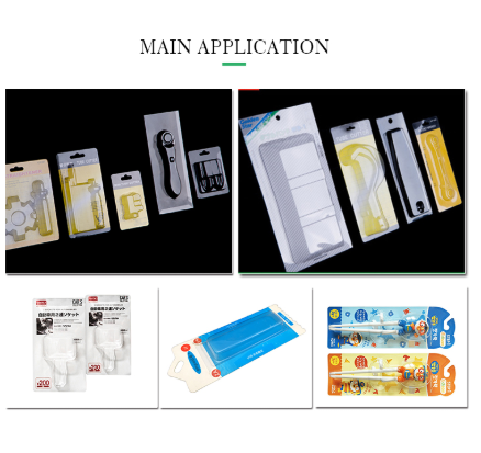 Customized Disposable Plastic Clamshell Edgefold Sliding Blister Card Packaging supplier