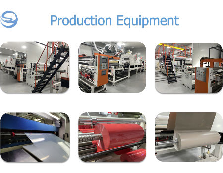 Custom Size Rigid Transparent Plastic PVC Sheet Rolls For Folding Box supplier