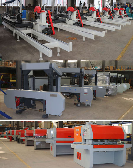 Heavy Duty Hydraulic Horizontal Band Saw Cutting Big Hard Wood supplier