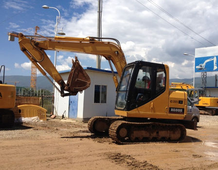 High Performance-Cost XGMA XG809F 8Ton Hydraulic Mini Excavator With 0.35m3 Standard Bucket Capacity supplier
