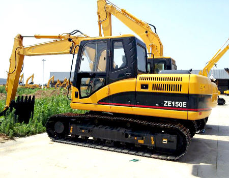Zoomlion Middle Size Earthmoving Machine 13.5 Ton Crawler Excavator Ze135-10 with 0.55m3 Bucket supplier
