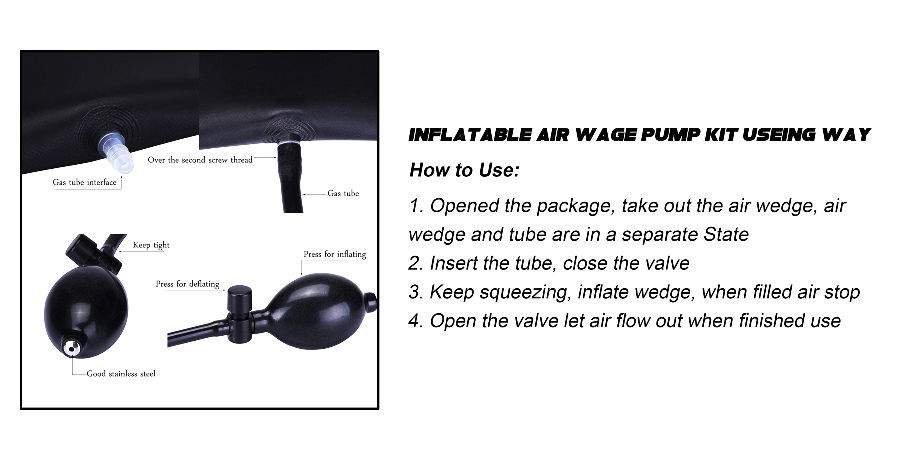 FULI Locksmith Wedge Pumps Vehicle Tools Car Care Air Pump Bag for Car Door Open Tools supplier
