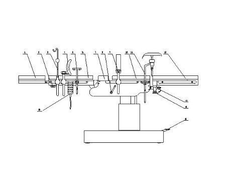 Hydraulic Translation Electric Operating Table Suitable For Various Surgical Operations In Hospitals supplier