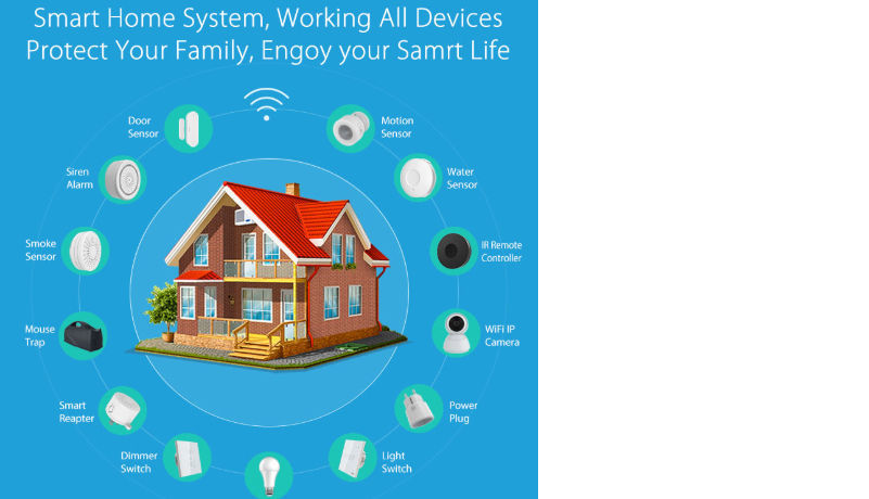 Best price of wifi home door and window magnetic sensor alarm Tuya wifi smart door sensor supplier