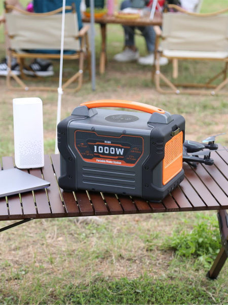 Camping backup 1000w power bank 270000mAh electric power generator 220V portable solar power station supplier