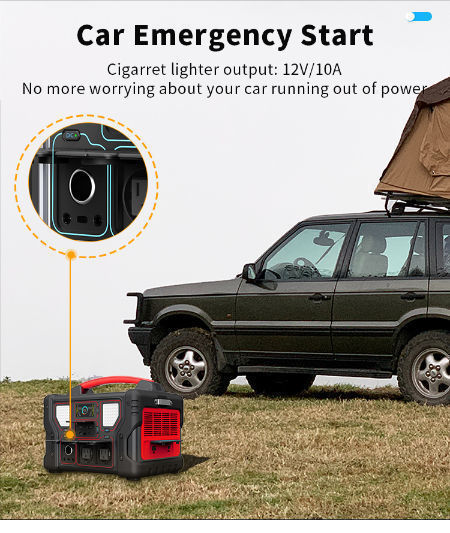 PD 60W AC DC 110V 220V Inverter Solar Generator Powerstation 1000W Portable Solar Battery Power Bank supplier